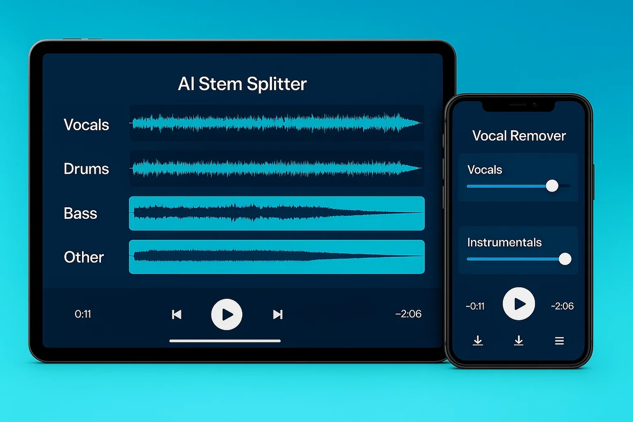 AI人声消除与音轨分离