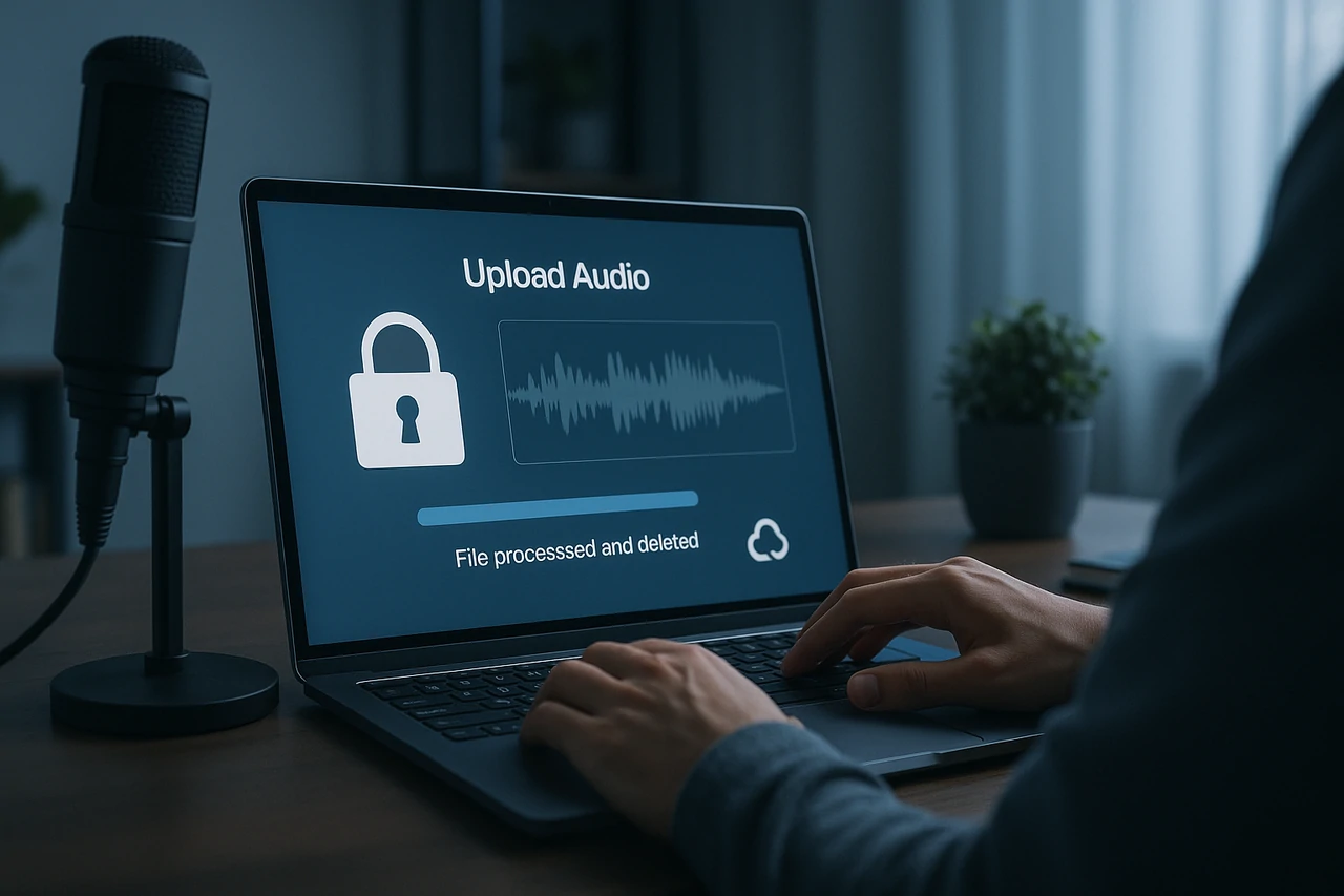 Secure, Privacy-Focused Processing With Stem Separator